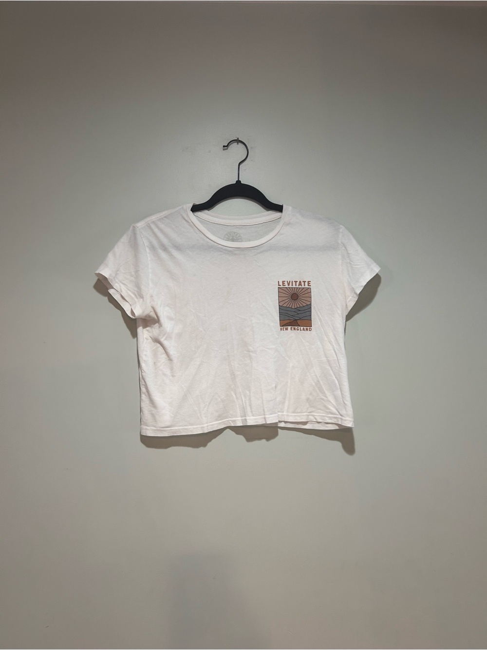 Levitate Graphic Crop Tee
